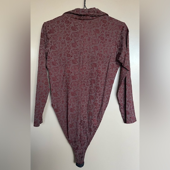 Vintage Papillon Blanc Collared Bodysuit - Picture 6 of 8